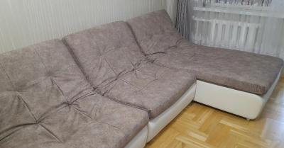 Перетяжка углового дивана