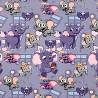 Слоники violet
